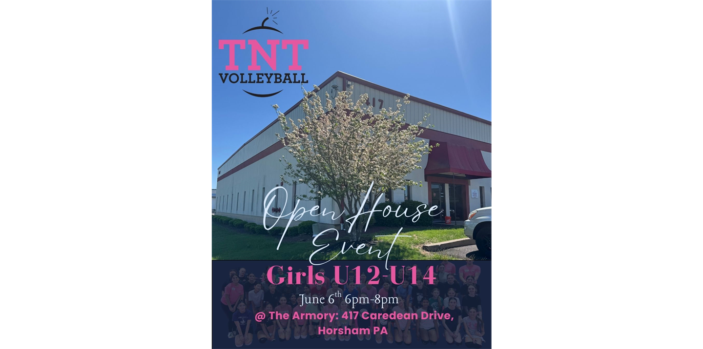 TNT Girls Open House June 6th!