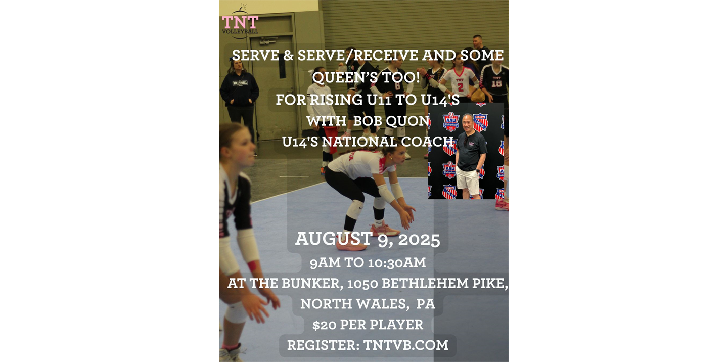 Serve & Serve/Receive and some Queen's too!