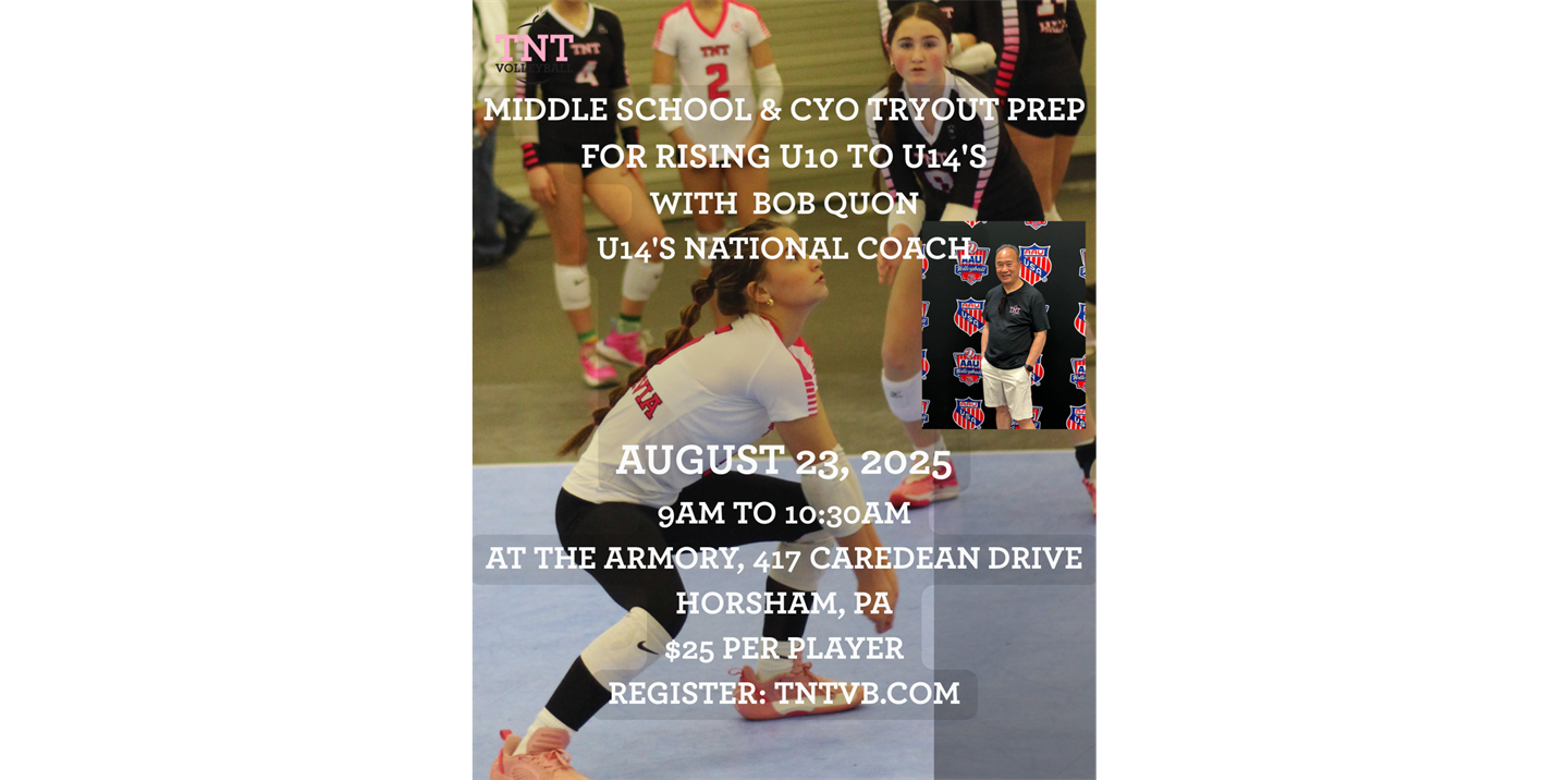 Middle School & CYO tryout prep!