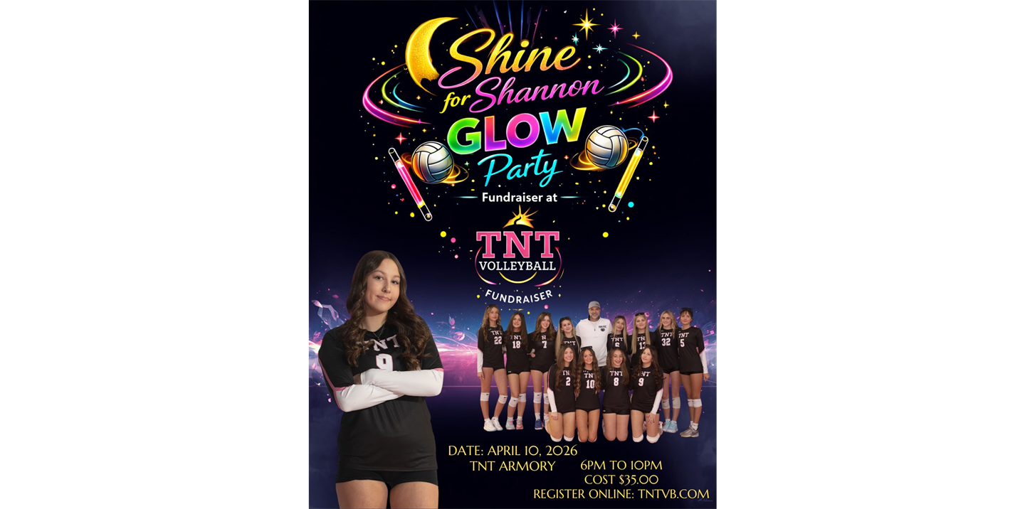 Shine for Shannon GLOW Party fundraiser