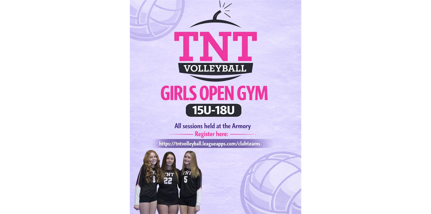 2026 TNT Girls Open Gyms 15U-18U