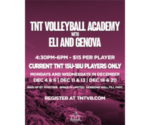 TNT Academy Style Training - Sign up - Limited space